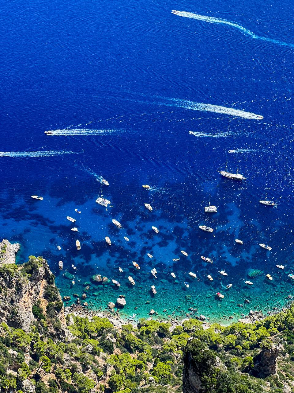 The Capri views 